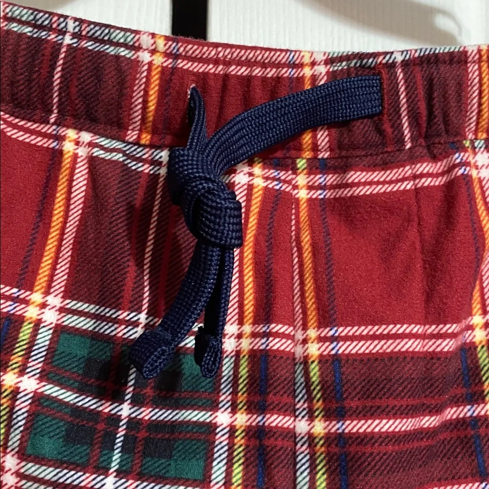 Tailor vintage NWT plaid pajama pants & Serra dusty orange SLEEP top LARGE - Picture 4 of 15